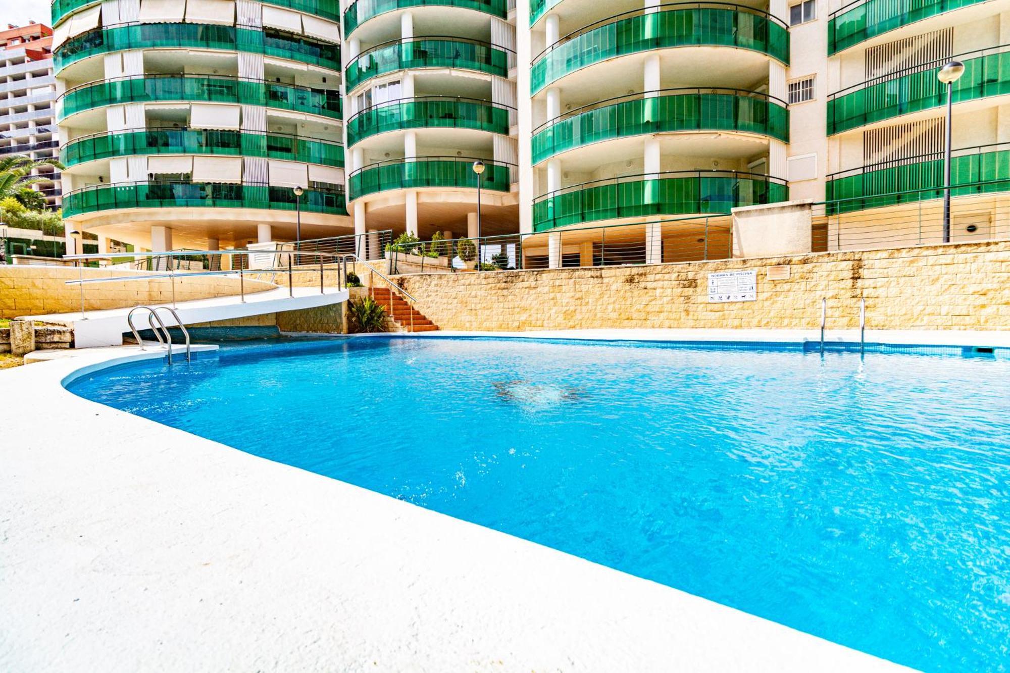 Apartment Vilapark With Pool, Free Parking, Terrace, Beach Benidorm Zewnętrze zdjęcie