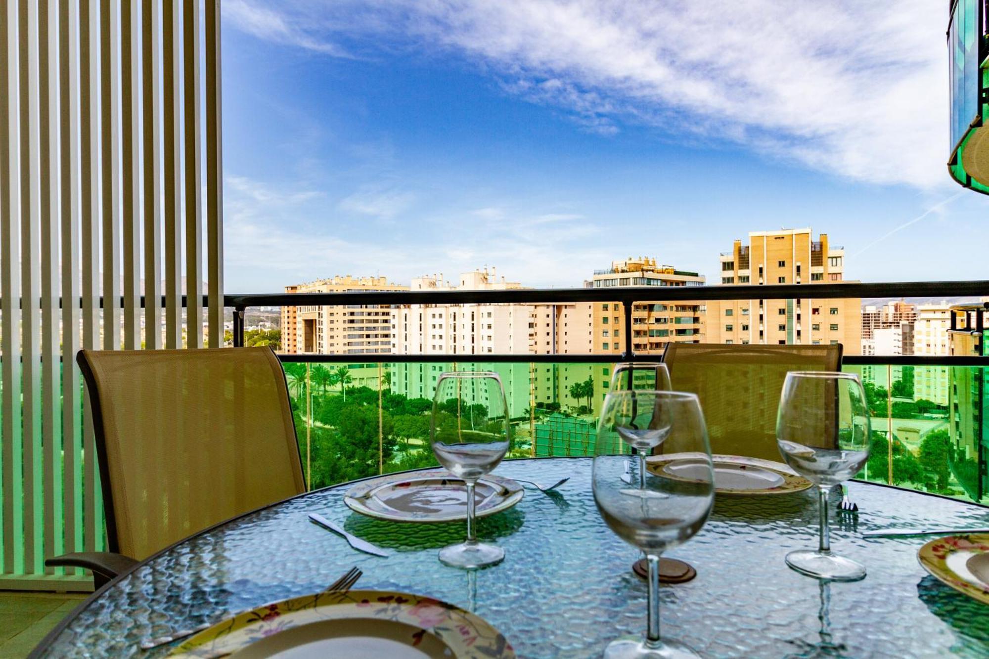 Apartment Vilapark With Pool, Free Parking, Terrace, Beach Benidorm Zewnętrze zdjęcie